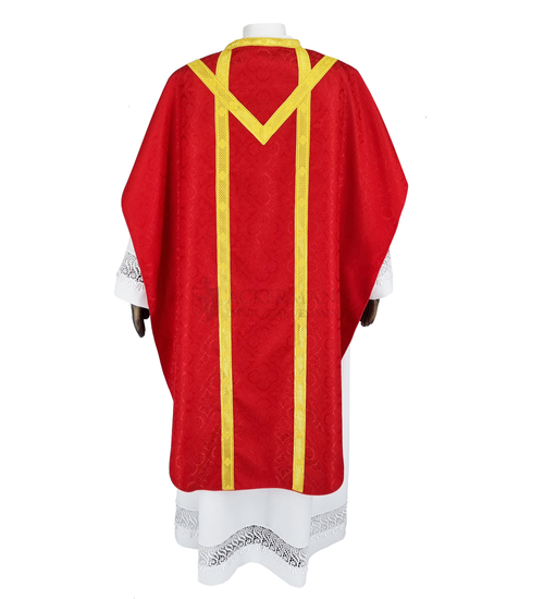 Red Chasuble St. Philip Neri
