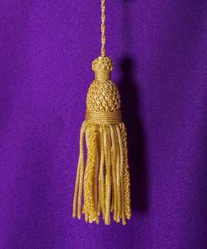 Purple Gothic Cope IHS model 023