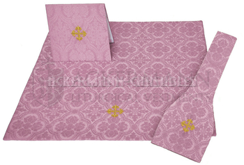 Burse, maniple and chalice veil