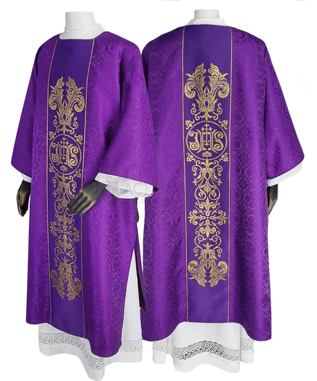 Gothic Dalmatic made of damsak fabric